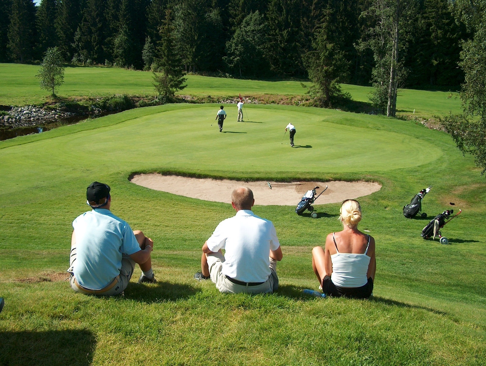 Hull 18 på Sorknes Golf Galleribilde