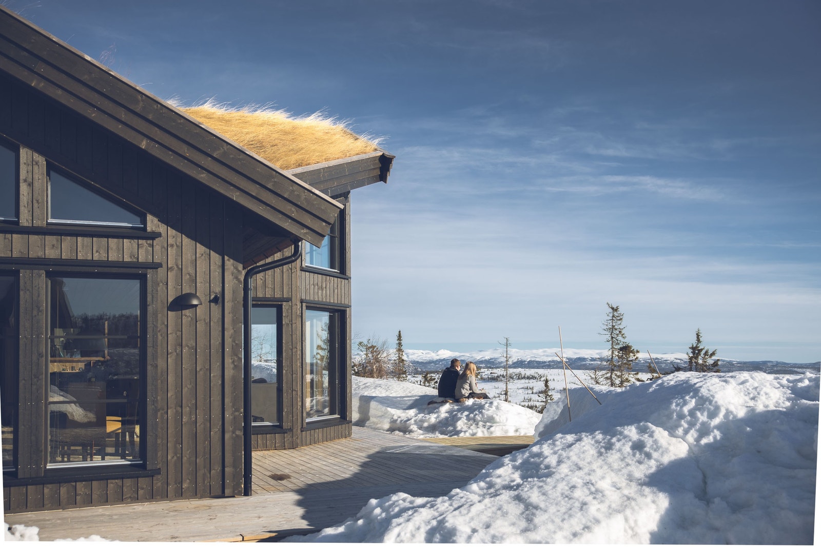 Fjellstul Panorama Galleribilde