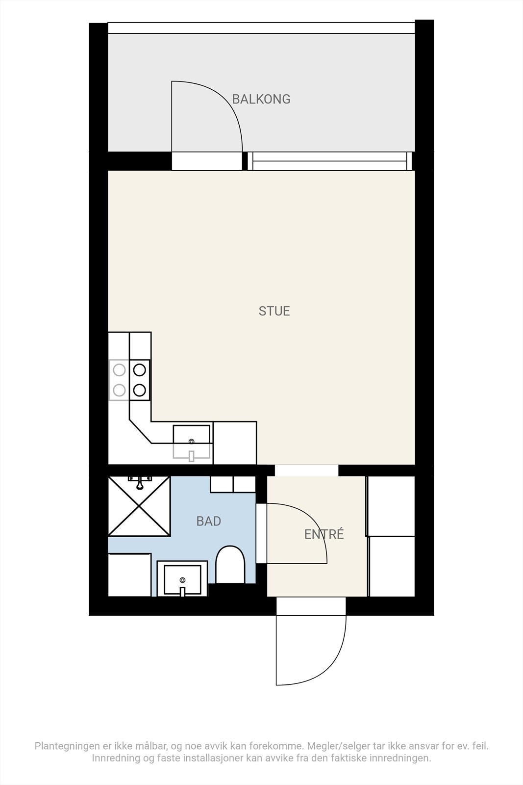 Plantegning. Galleribilde