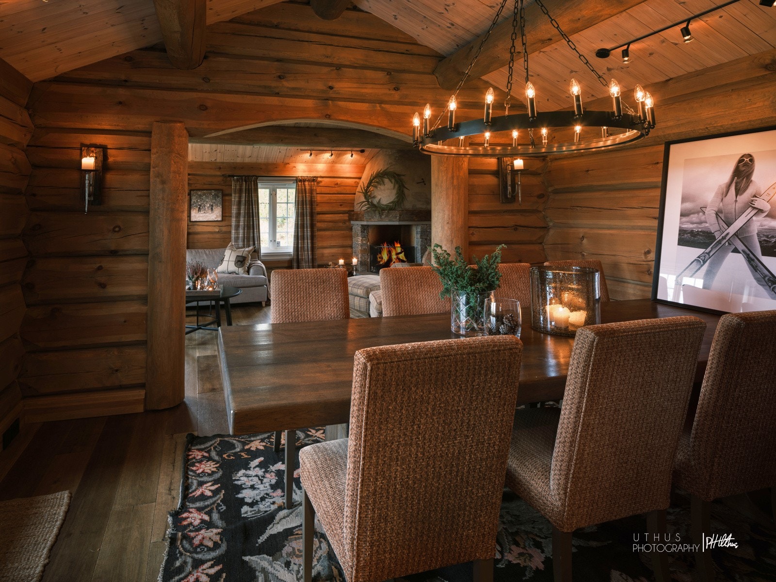 Innbydende spisestue Galleribilde