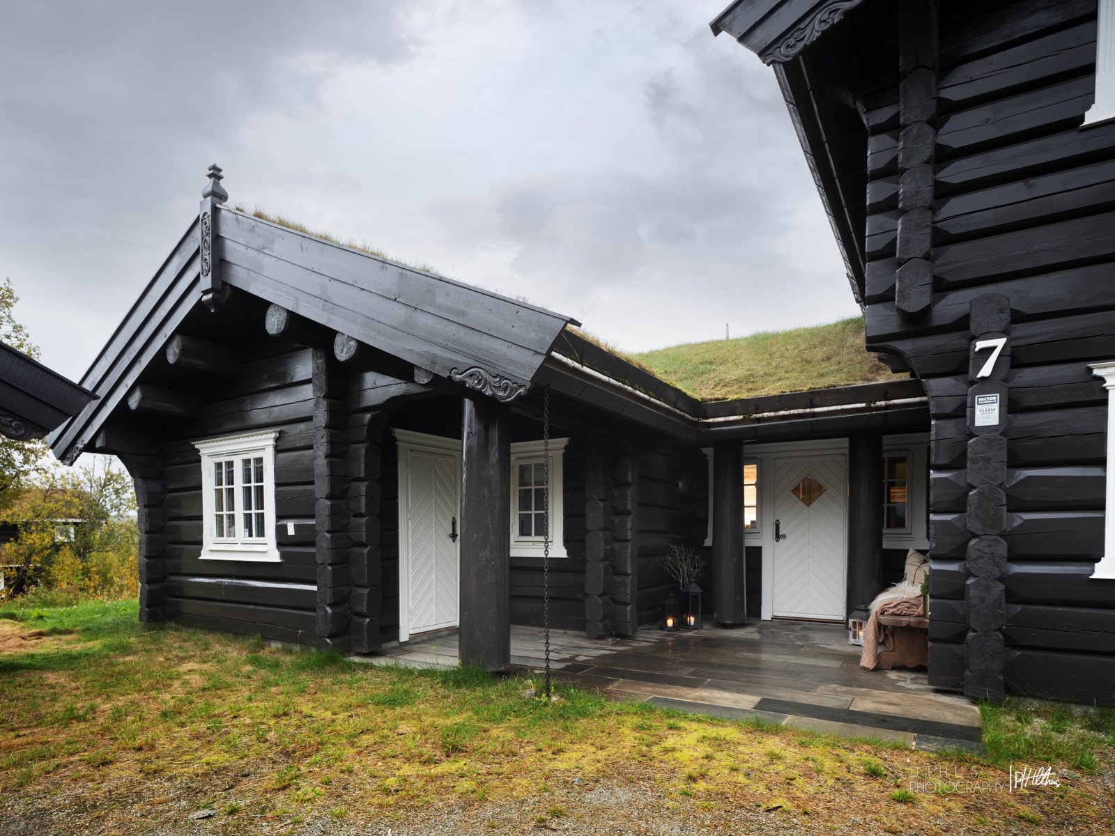 Koselig inngangsparti Galleribilde