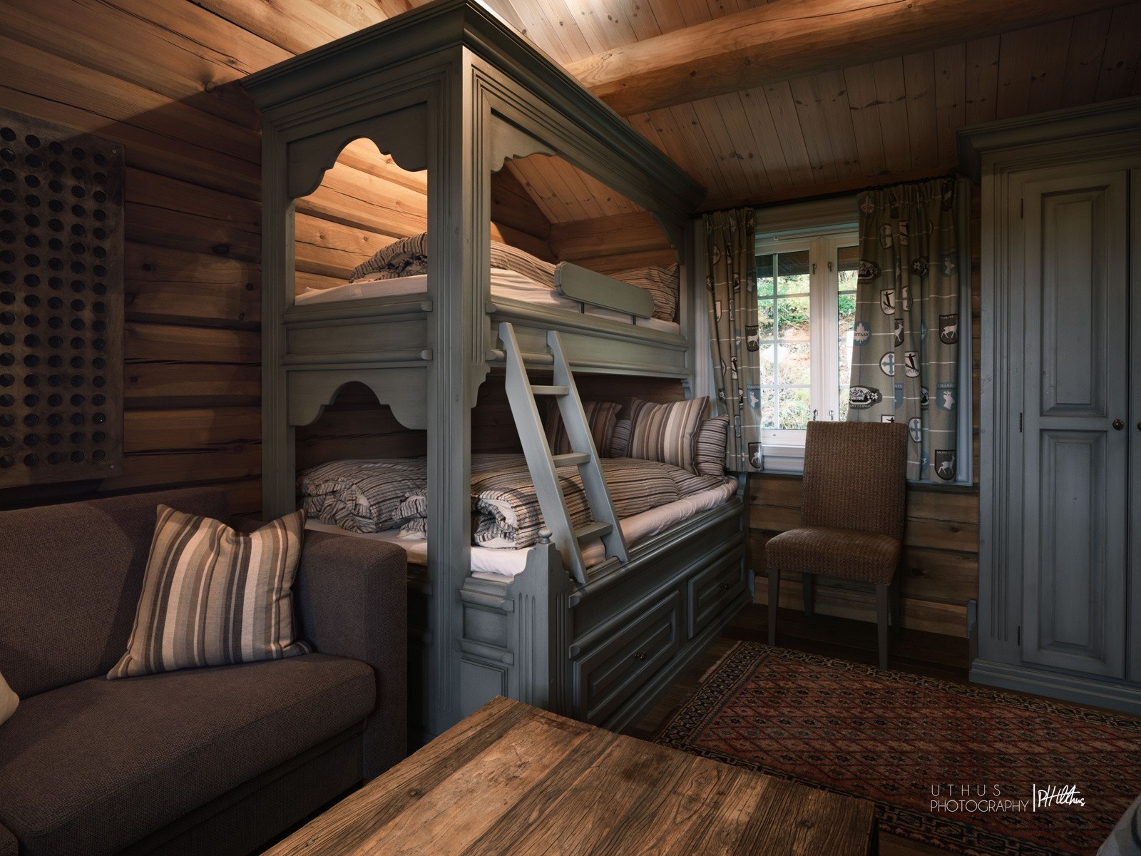 Stue med sengeplasser Galleribilde