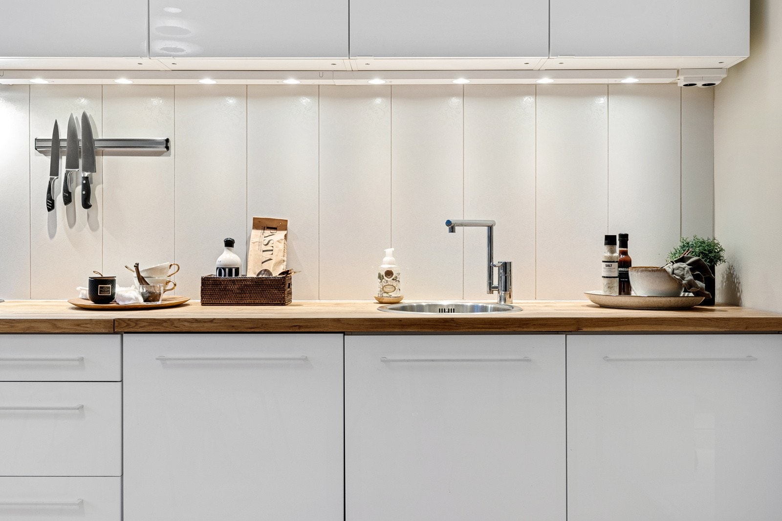 Det er opplegg for frittstående kjøl/frys. Galleribilde