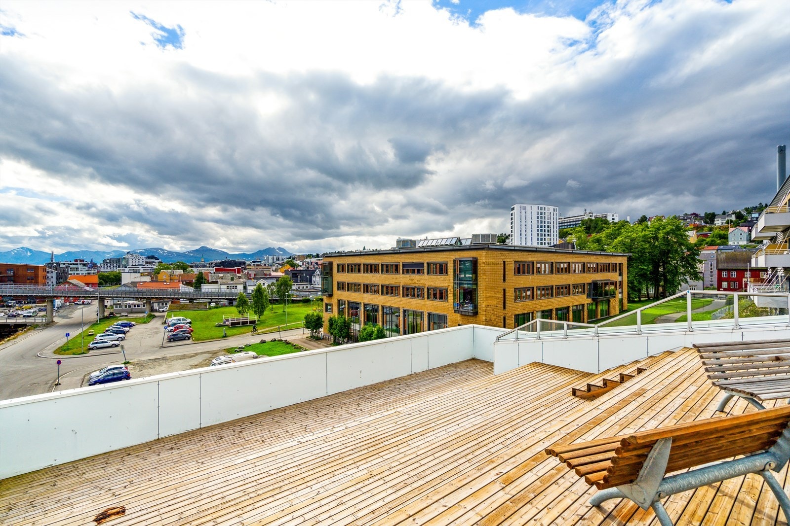 Beliggenheten er ypperlig for den som ønsker å bo urbant og sentrumsnært Galleribilde