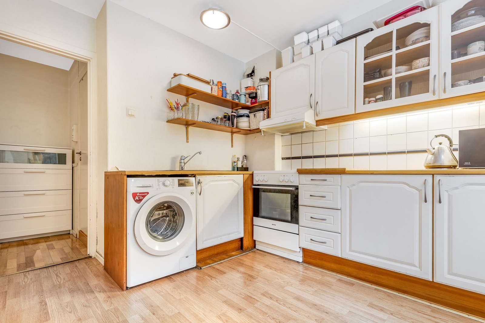 Opplegg for vaskemaskin/ oppvaskmaskin. Galleribilde