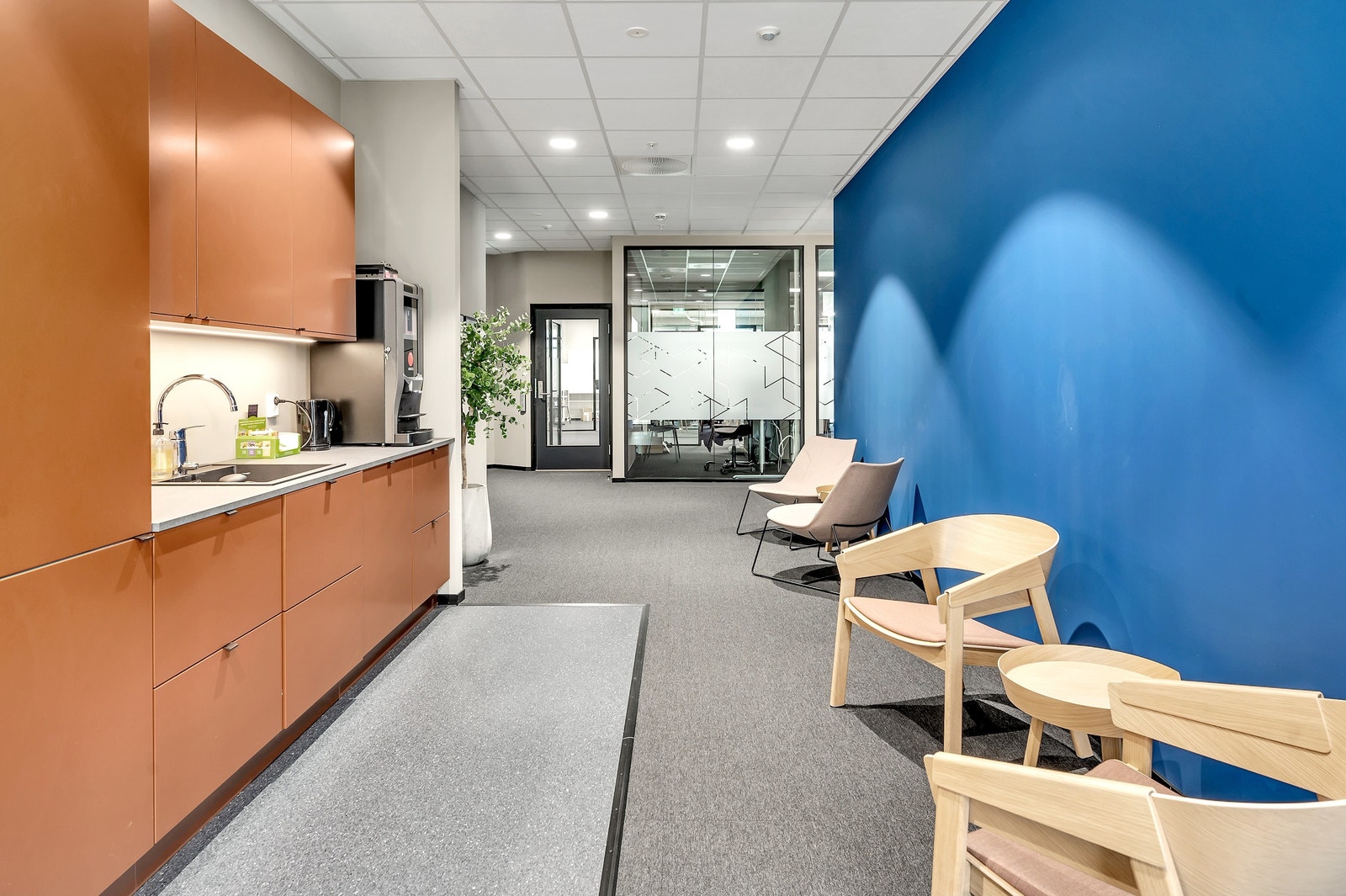 Fellesområde i Q-lab Galleribilde