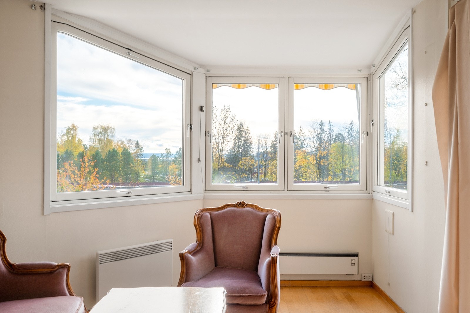 Flotte utsiktsforhold fra stuen. Galleribilde
