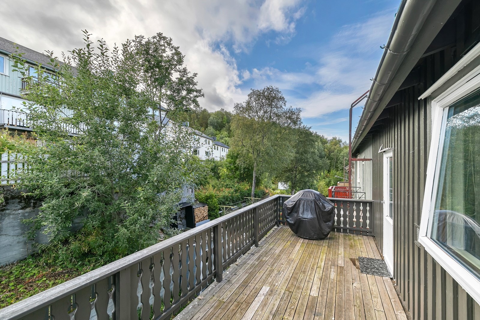 Veranda mot bakgården Galleribilde