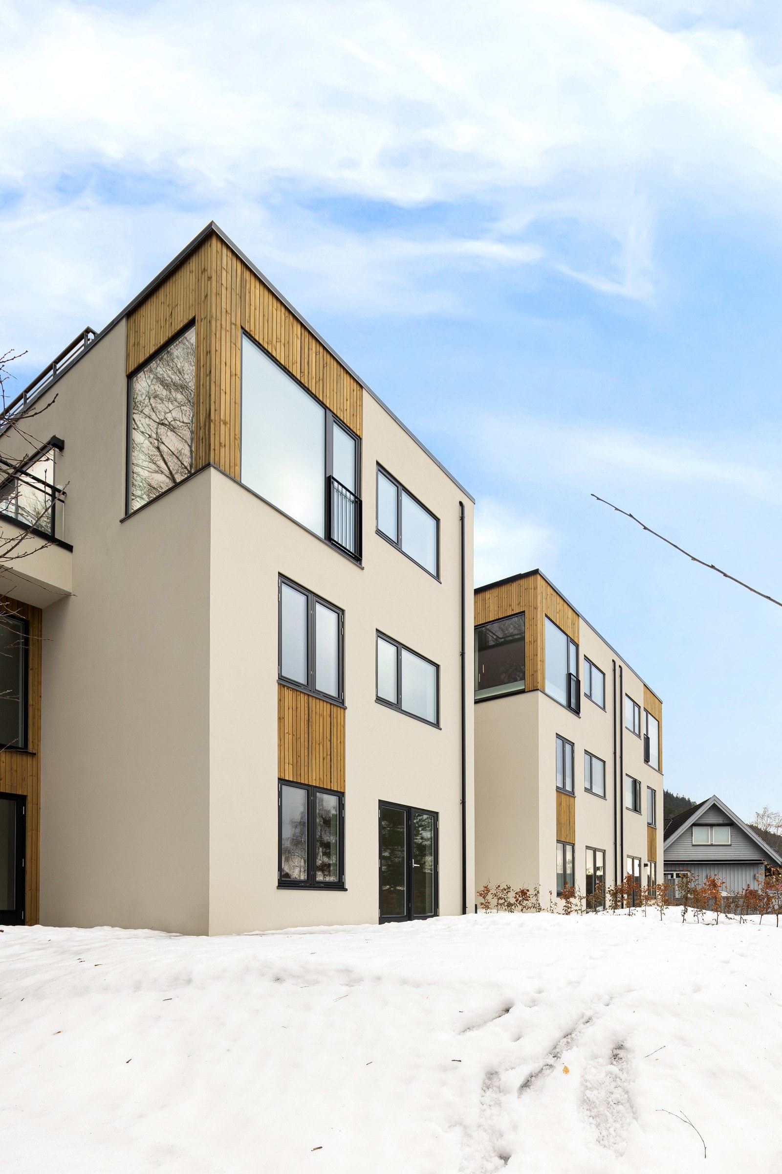 Fasade mot vest Galleribilde