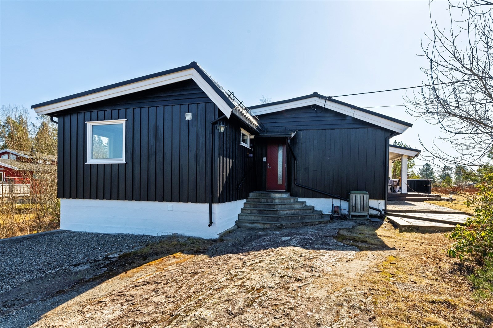 Inngangsparti/fasade Galleribilde