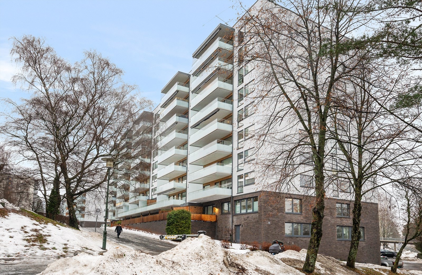 Fasaden ble pusset opp i 2019-2020 Galleribilde