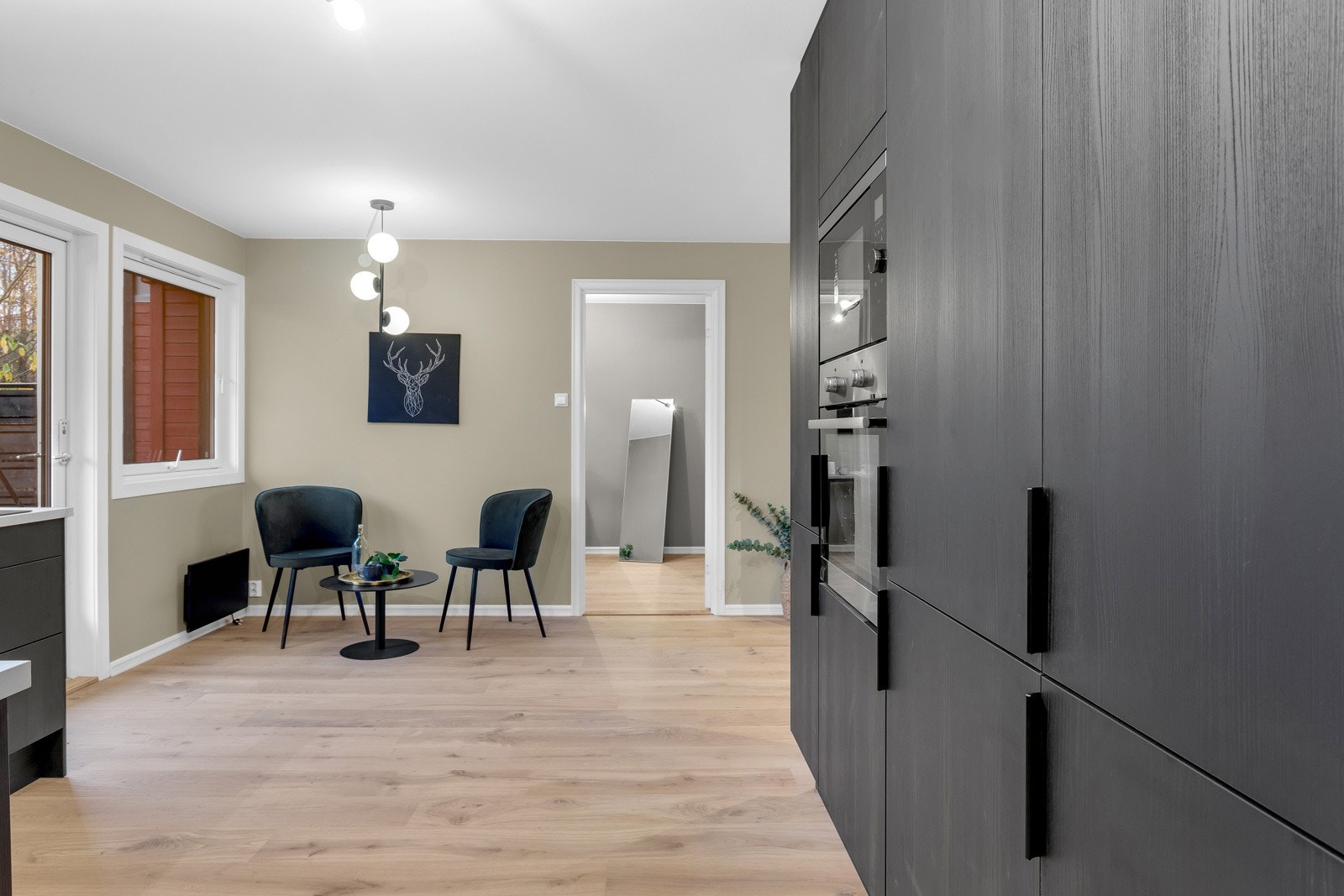 Integrerte hvitevarer gir et godt helhetsinntrykk. Galleribilde