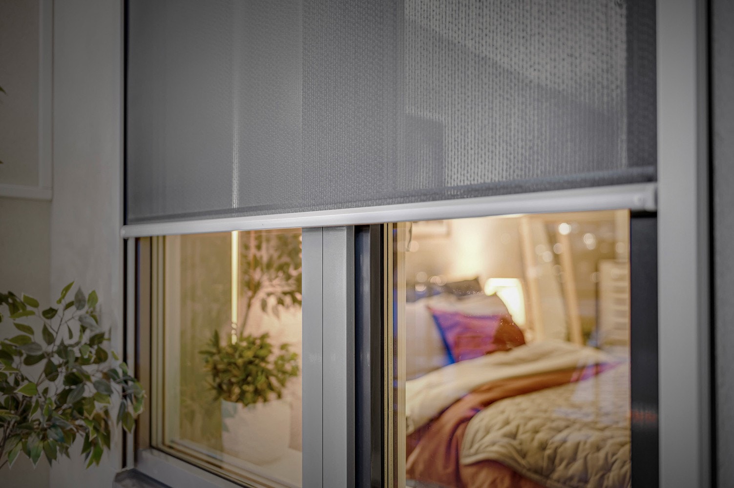 Det er installert screens/solskjerming på alle vinduer i 2020/21. Galleribilde