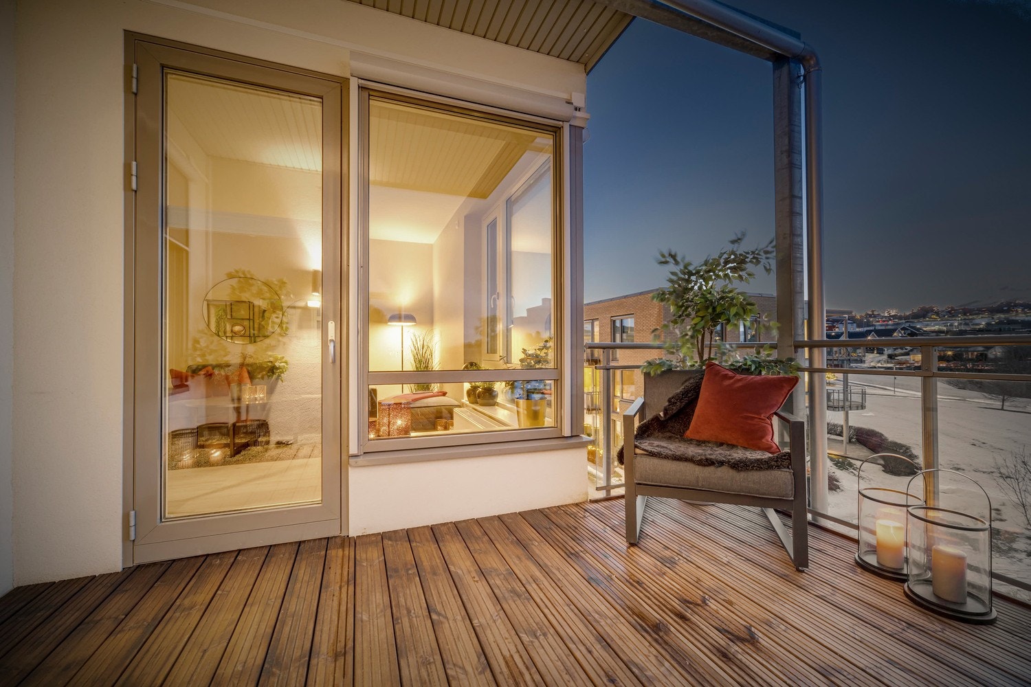 Stemningsbilde kveld. Galleribilde