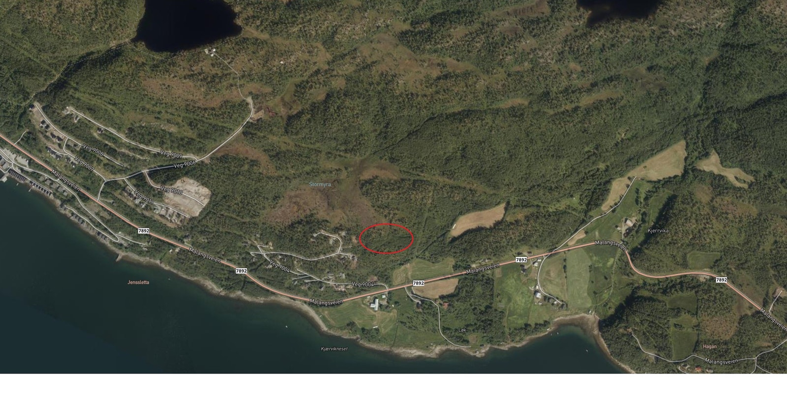 Områdekart Galleribilde