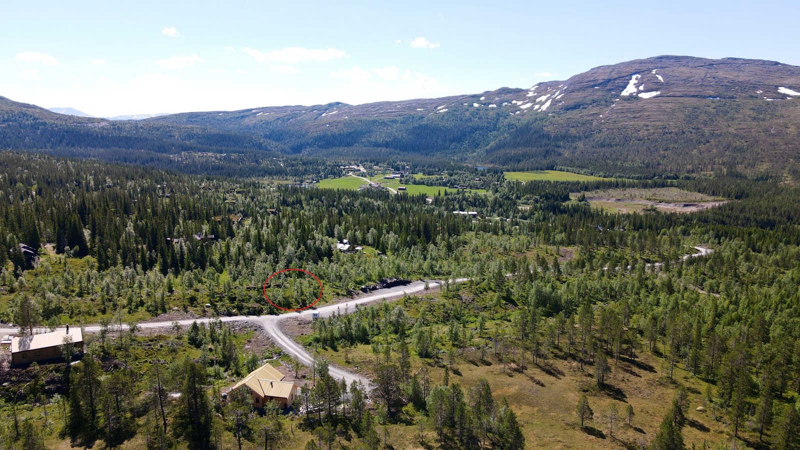 Bilde fra tomteområdet Galleribilde