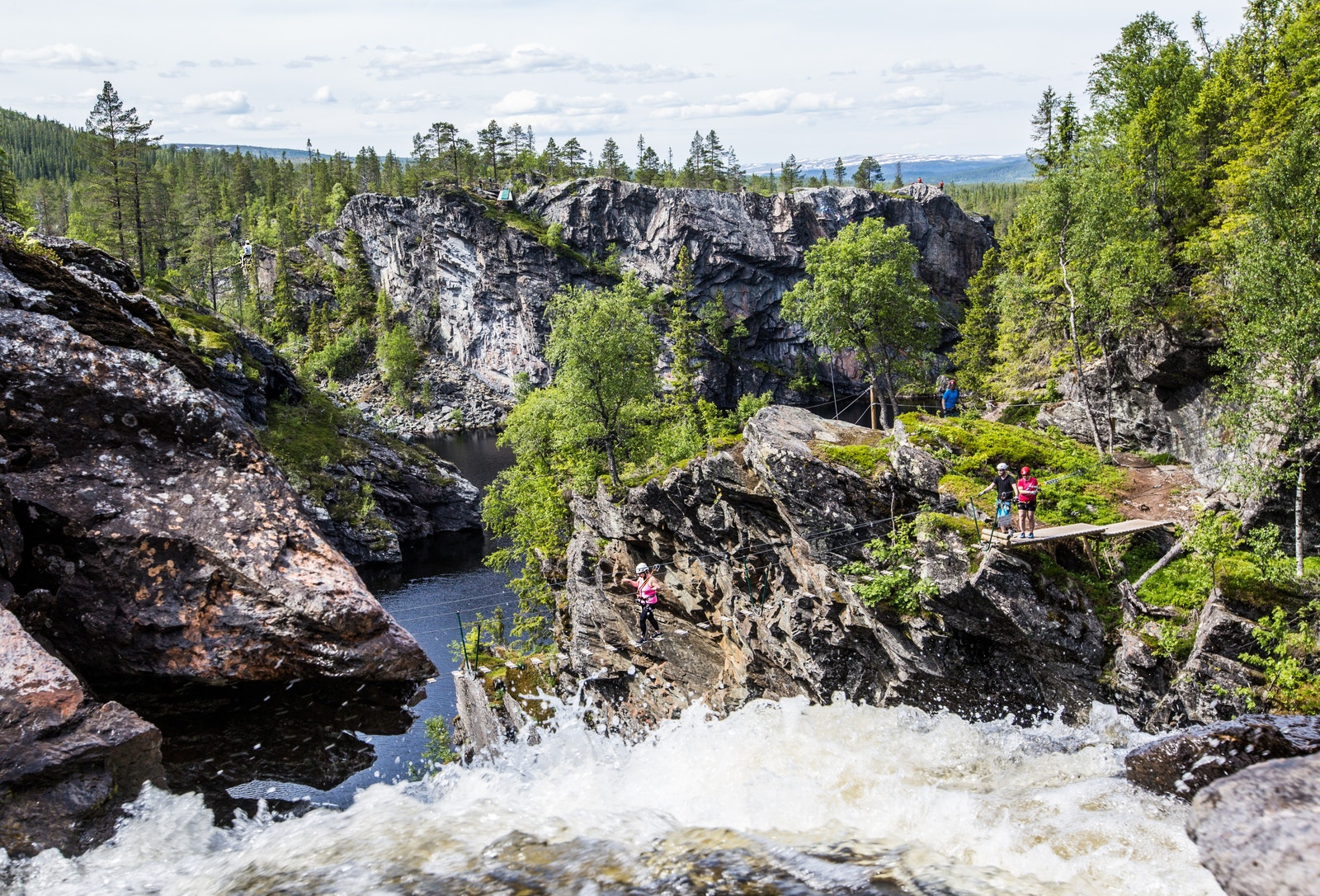 Rypetoppen klatrepark Galleribilde