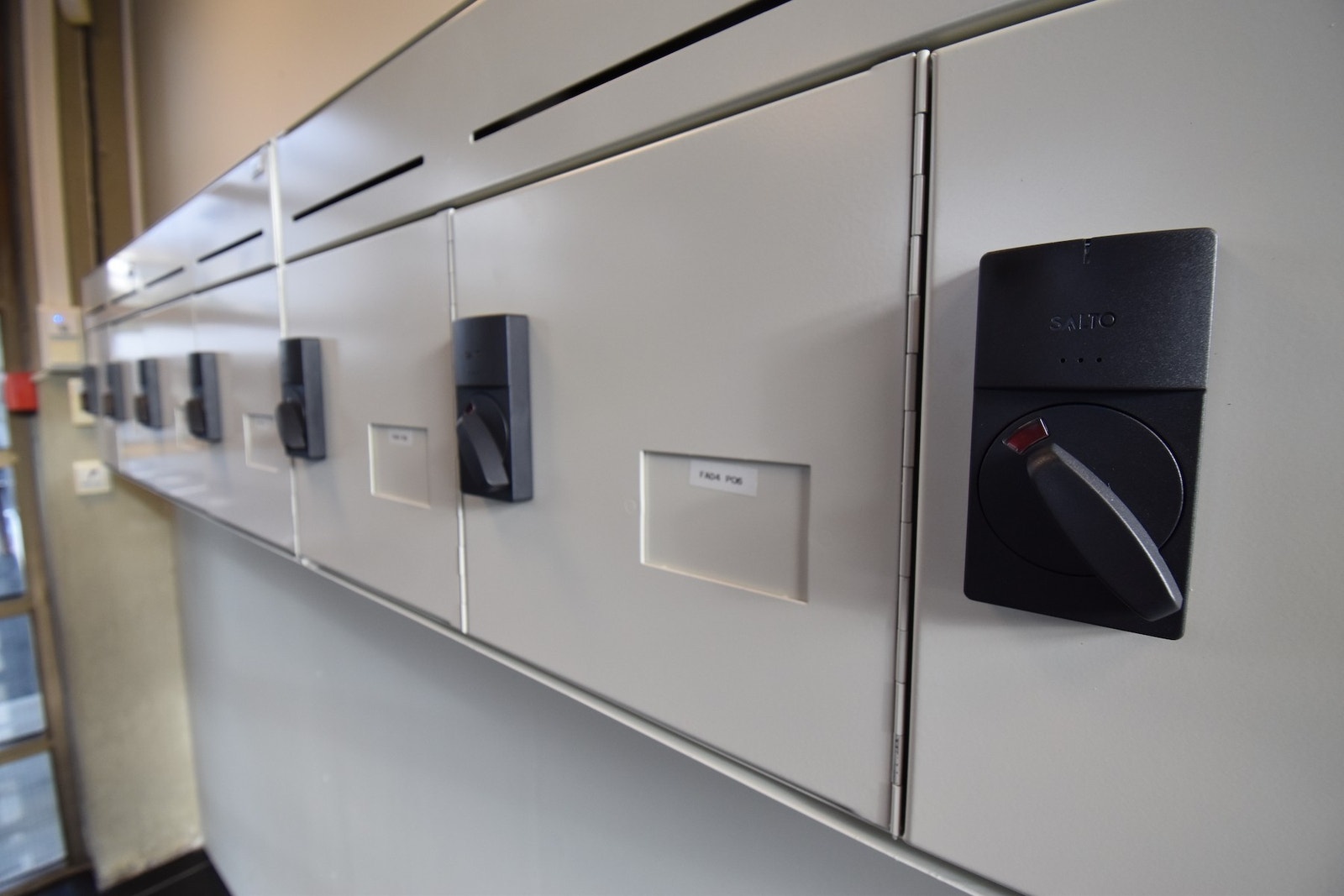 Flotte postkasser med Salto-system Galleribilde