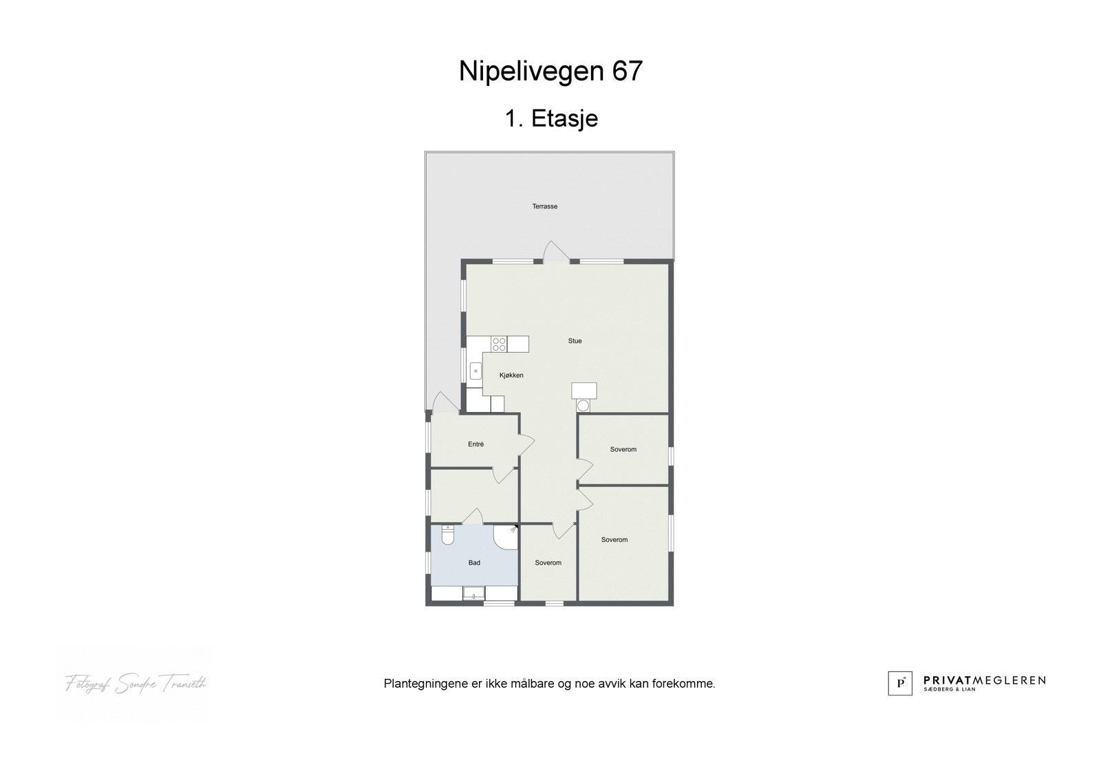 Plantegning - laget av fotograf Galleribilde