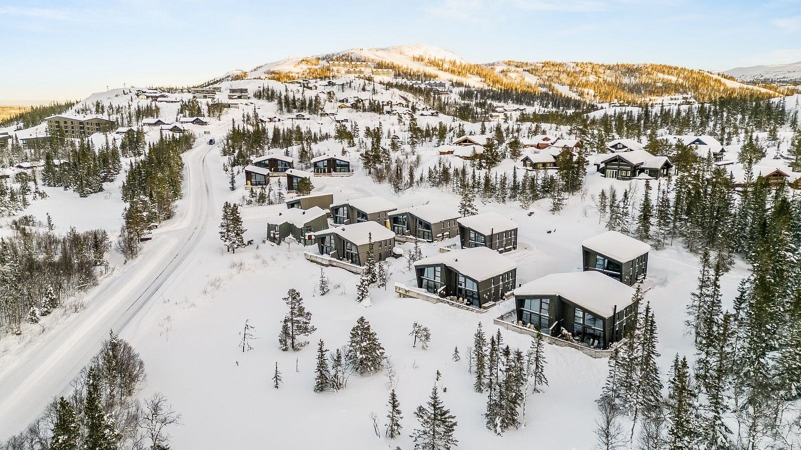 Beliggenhet - dronebilde Galleribilde