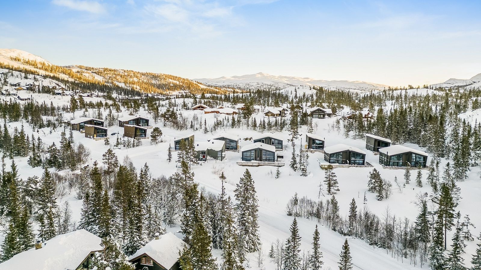 Beliggenhet - dronebilde Galleribilde