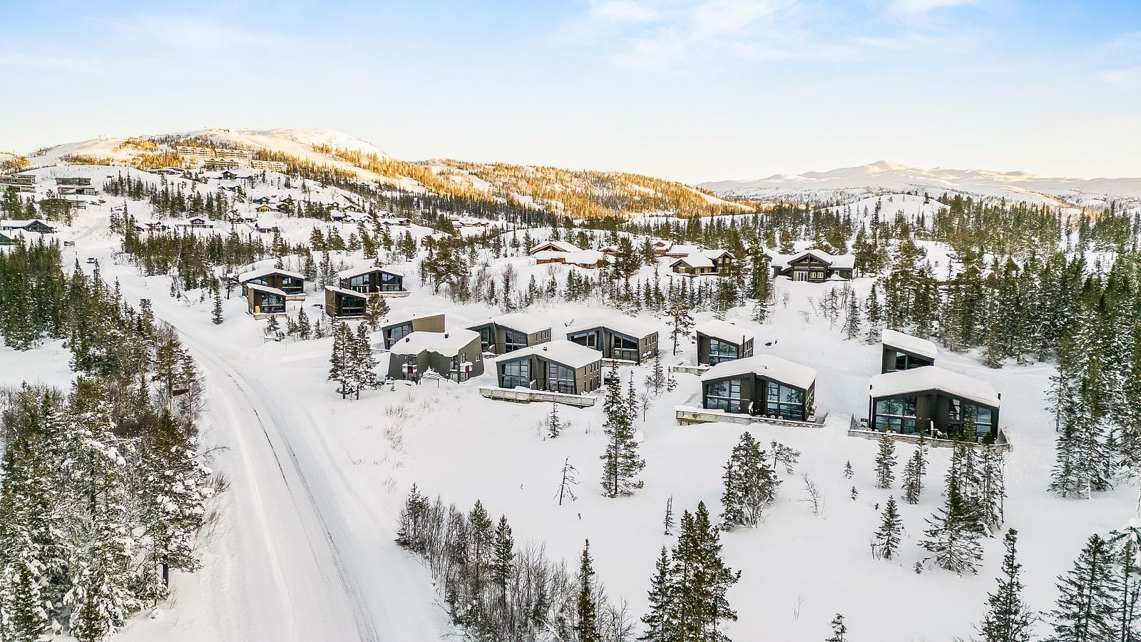 Beliggenhet - dronebilde Galleribilde