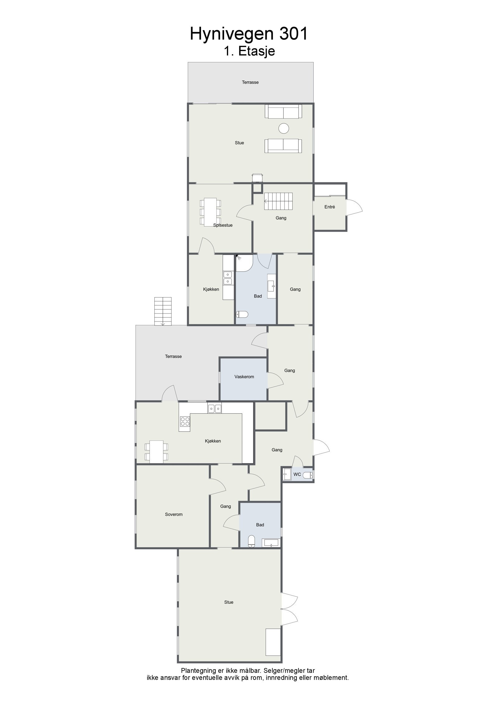 Hynivegen 301 - 1. Etasje Galleribilde