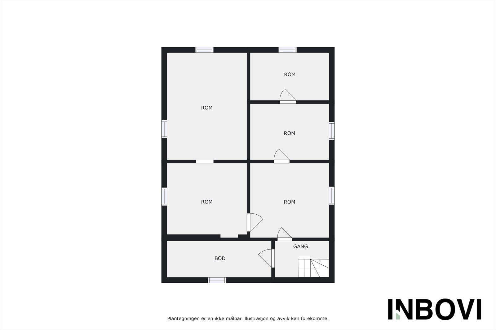 Plantegning | Kjelleretasje Galleribilde