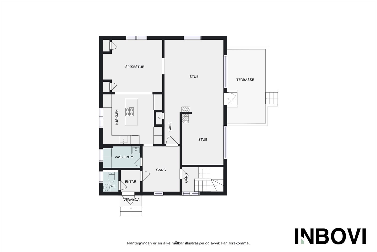 Plantegning | 1. etasje Galleribilde