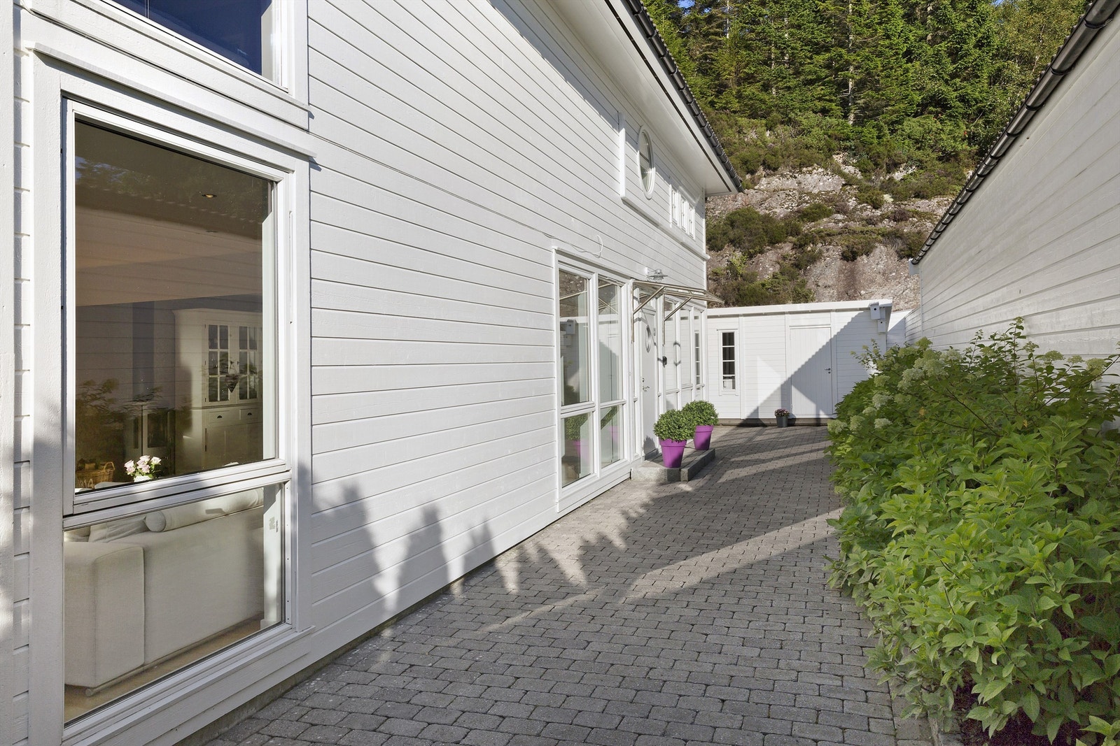 Hyggelig inngangsparti. Galleribilde