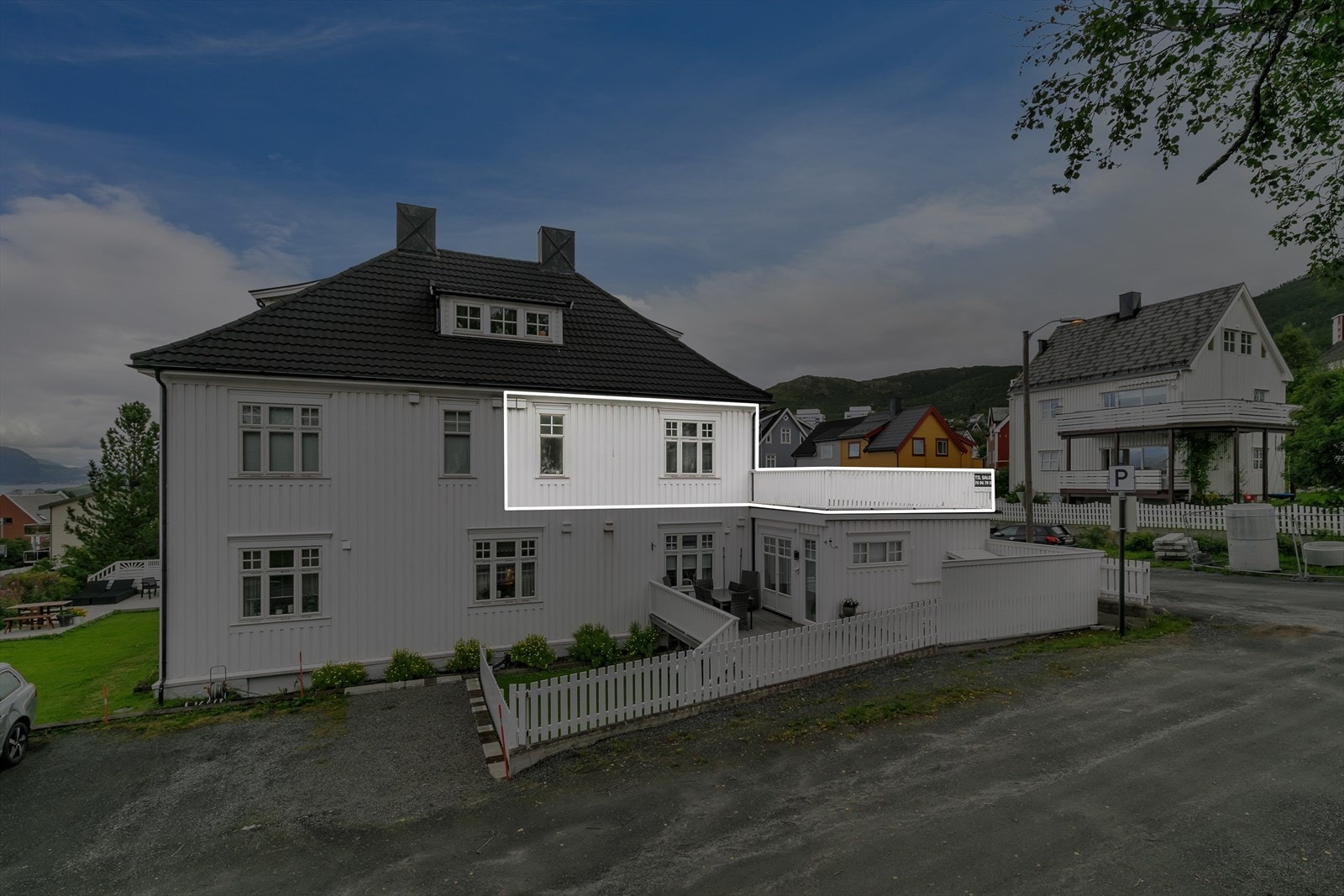 Leiligheten ligger i 2. etasje Galleribilde