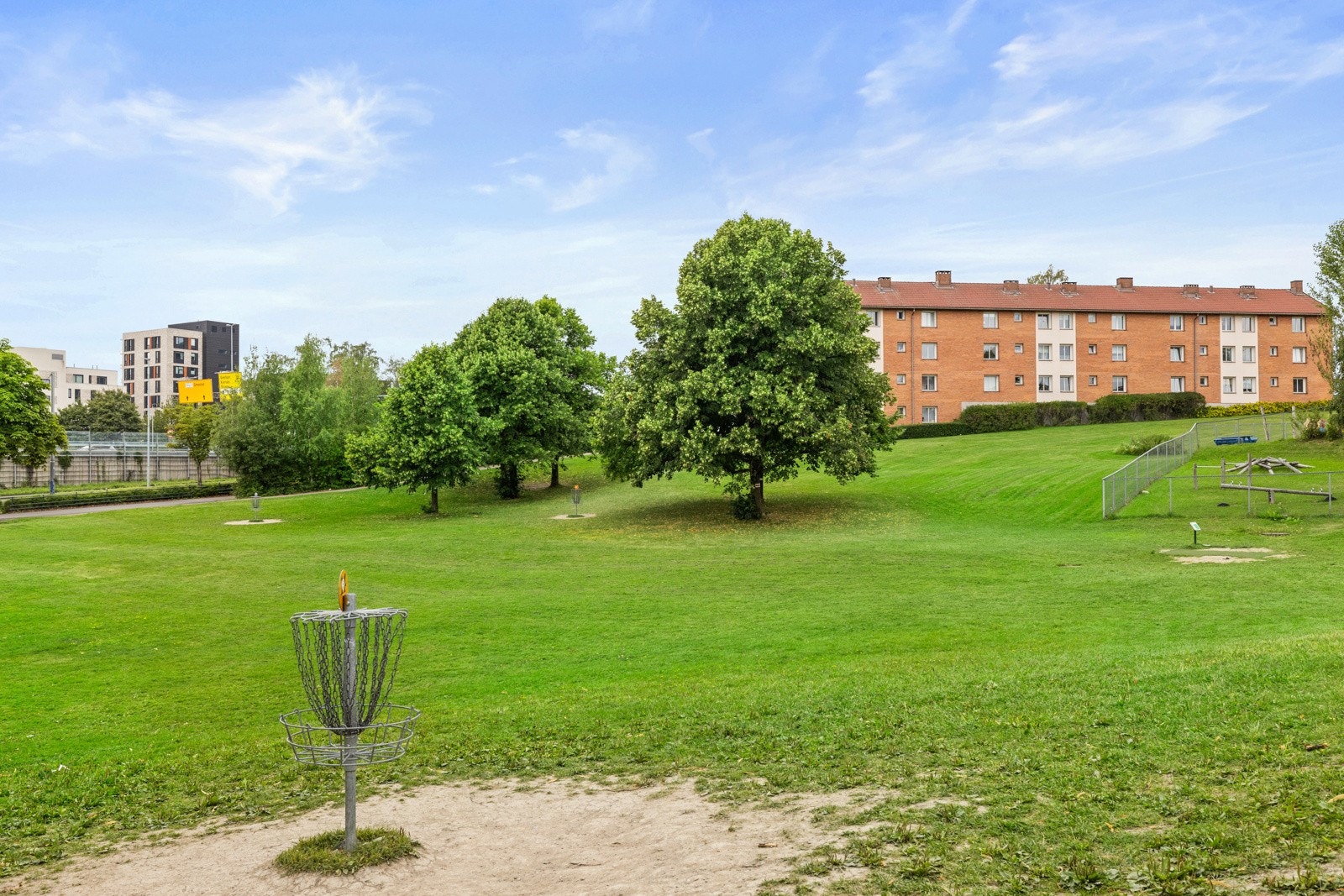 Muselunden er nærmeste park. Her finner du bl.a. Freesbeegolf. Galleribilde