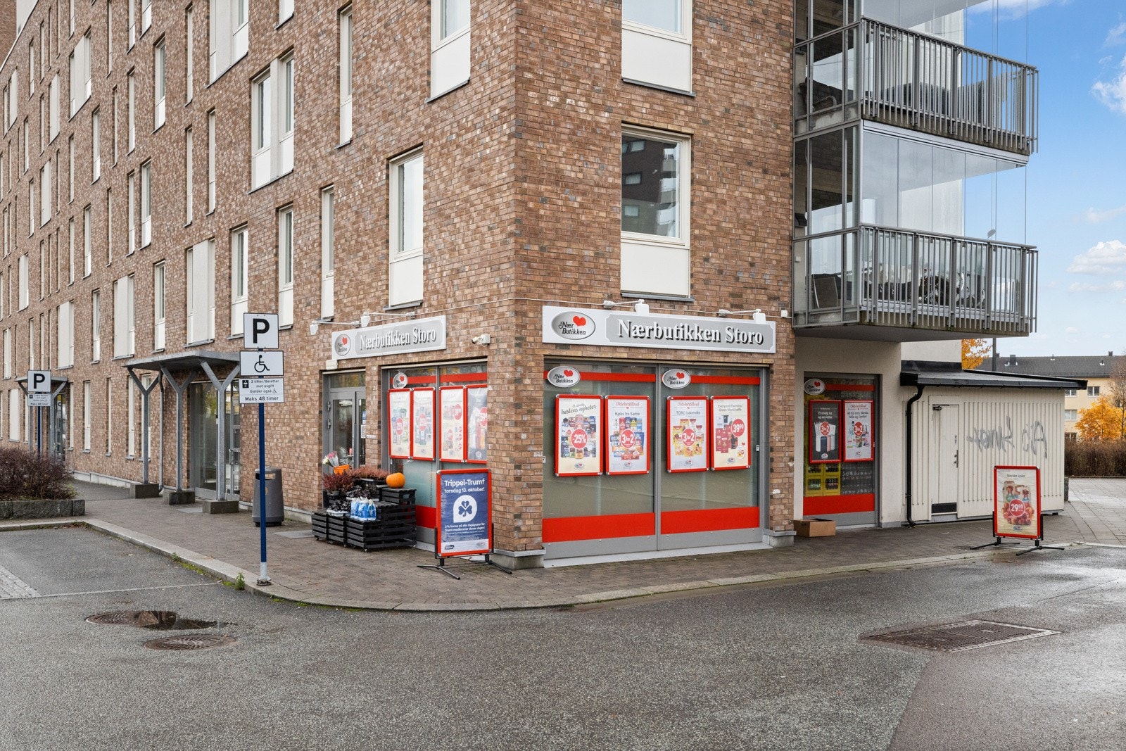 Nærbutikken Storo ligger i Hans Nordahls gate 94. Galleribilde