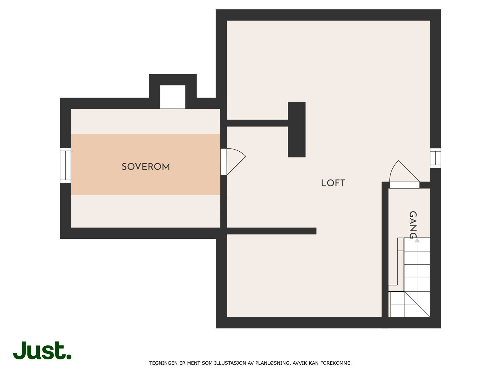 Planskisse loft.
