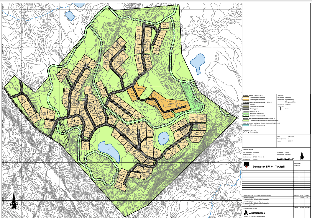 Reguleringskart Galleribilde