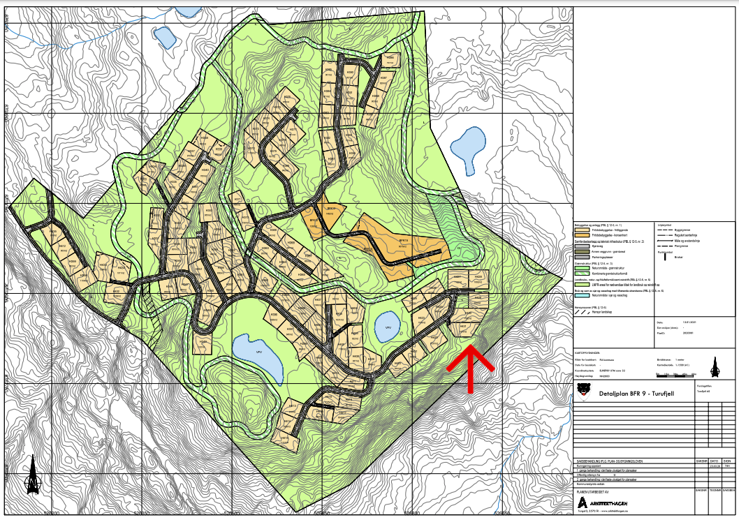 Reguleringskart Galleribilde