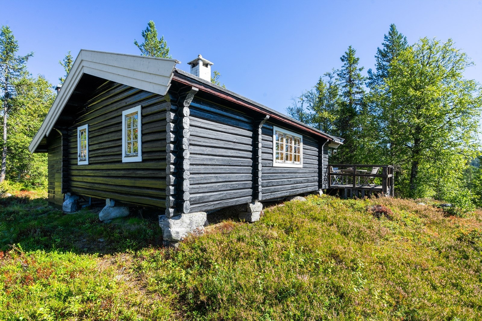 Romslig tomt med god boltreplass Galleribilde