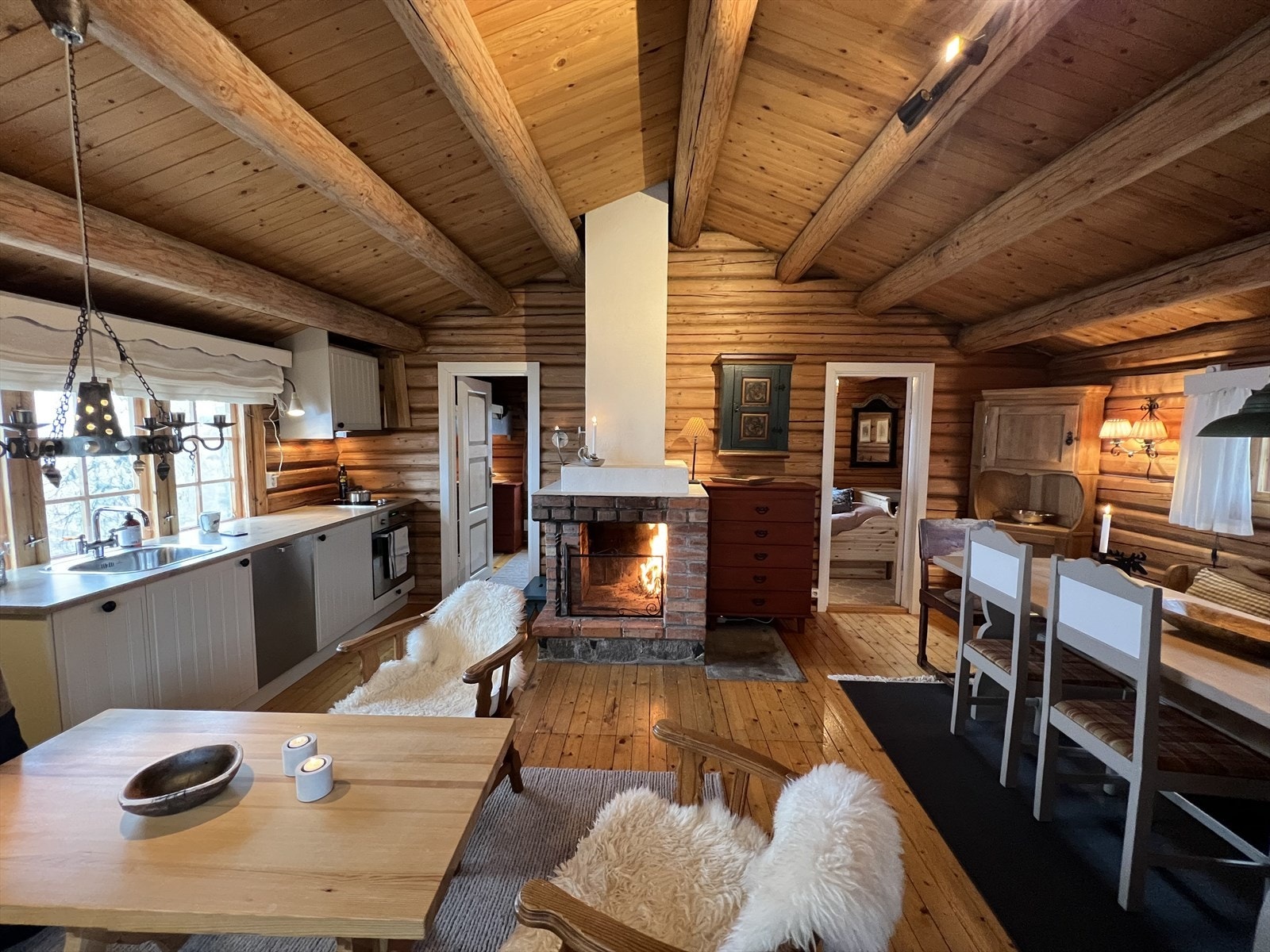 Vedovn som gir god oppvarming på kjølige dager Galleribilde