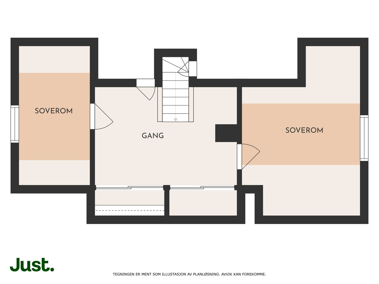 Planskisse loftsetasje.