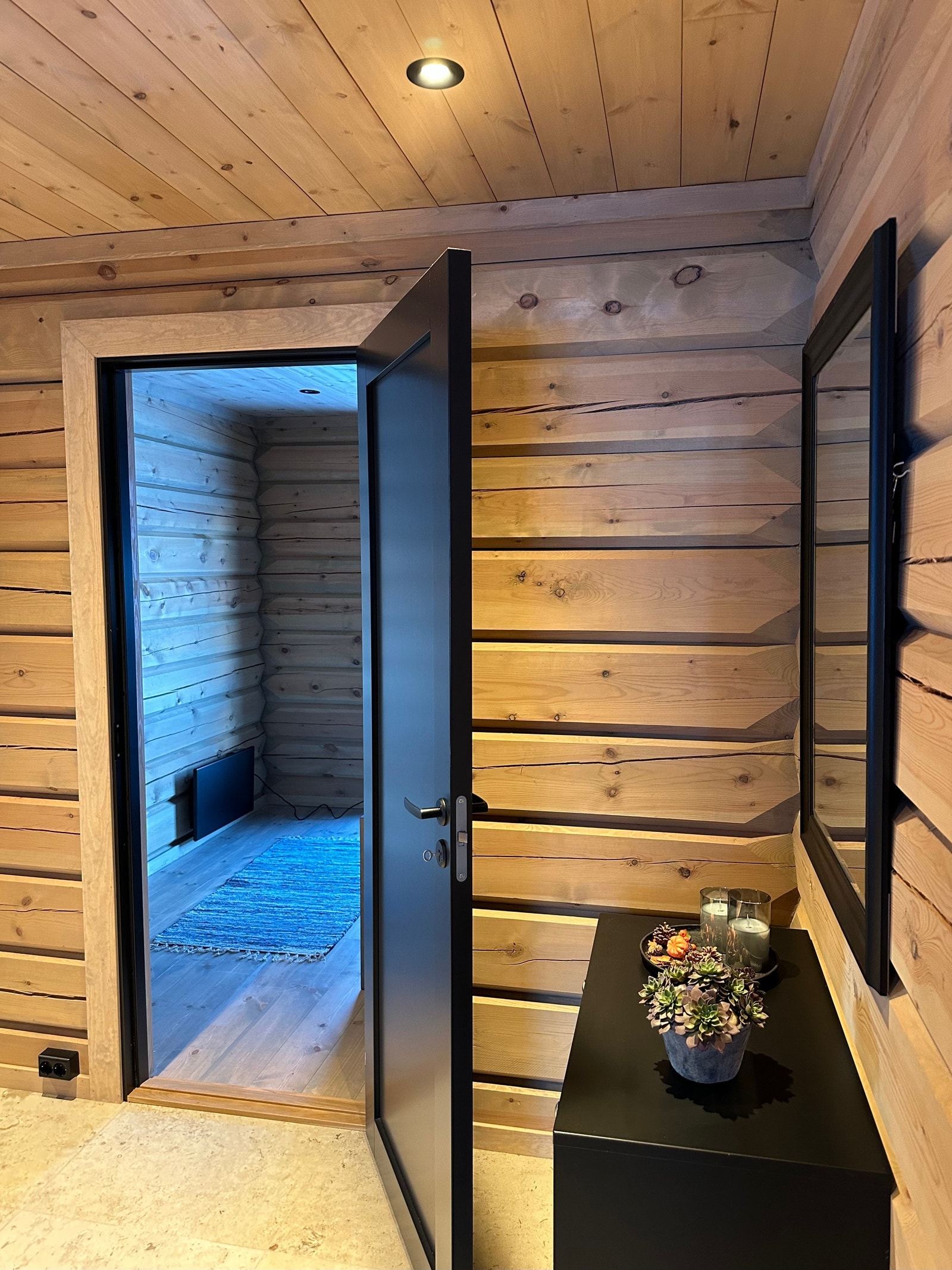 Foto fra tilsvarende hytte som er ferdigstilt Galleribilde