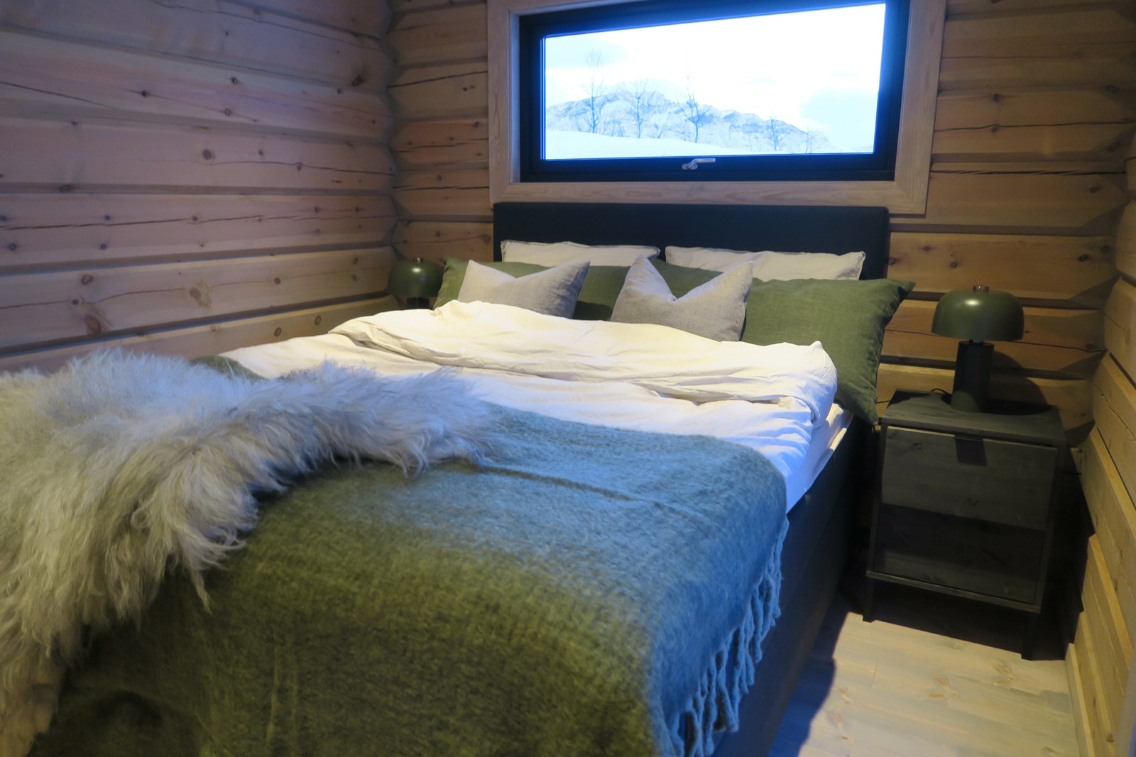 Foto fra tilsvarende hytte som er ferdigstilt Galleribilde