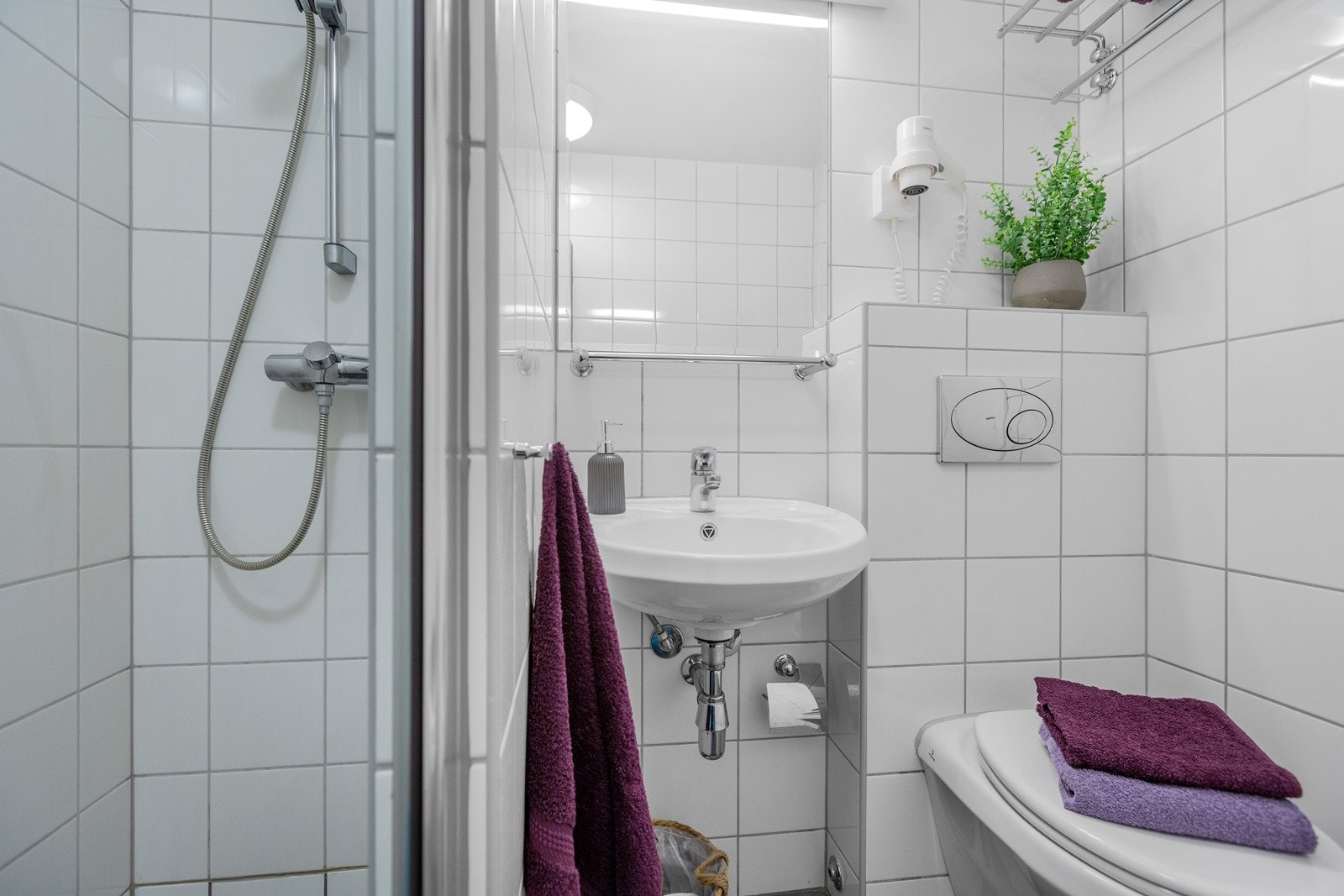 Badene har opprinnelig standard fra byggeår 2008 Galleribilde