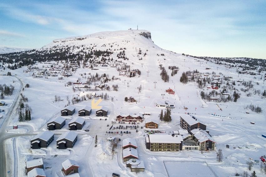 Velkommen til Sanatorievegen 8, Snr. 45! Leiligheten ligger i 2. etasje i Bygg F og vender mot vest Galleribilde