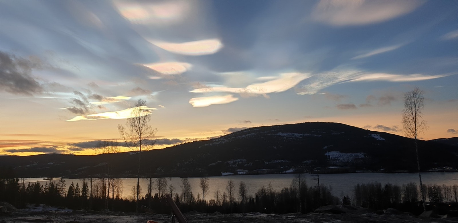 Foto fra tomteområdet mot Hurdalssjøen Galleribilde