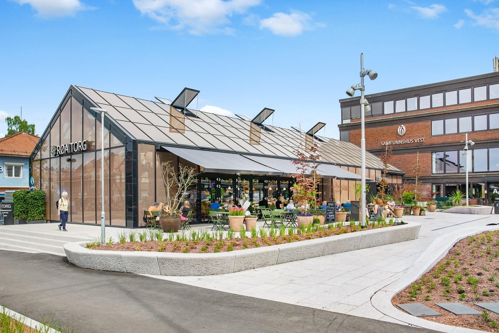 Røa Torg går du til på 13 min. fra leiligheten Galleribilde