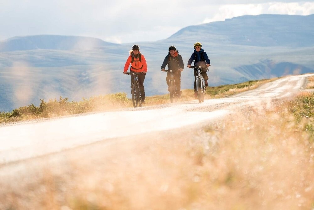 Fine muligheter for å sykle på Dovrefjell Galleribilde