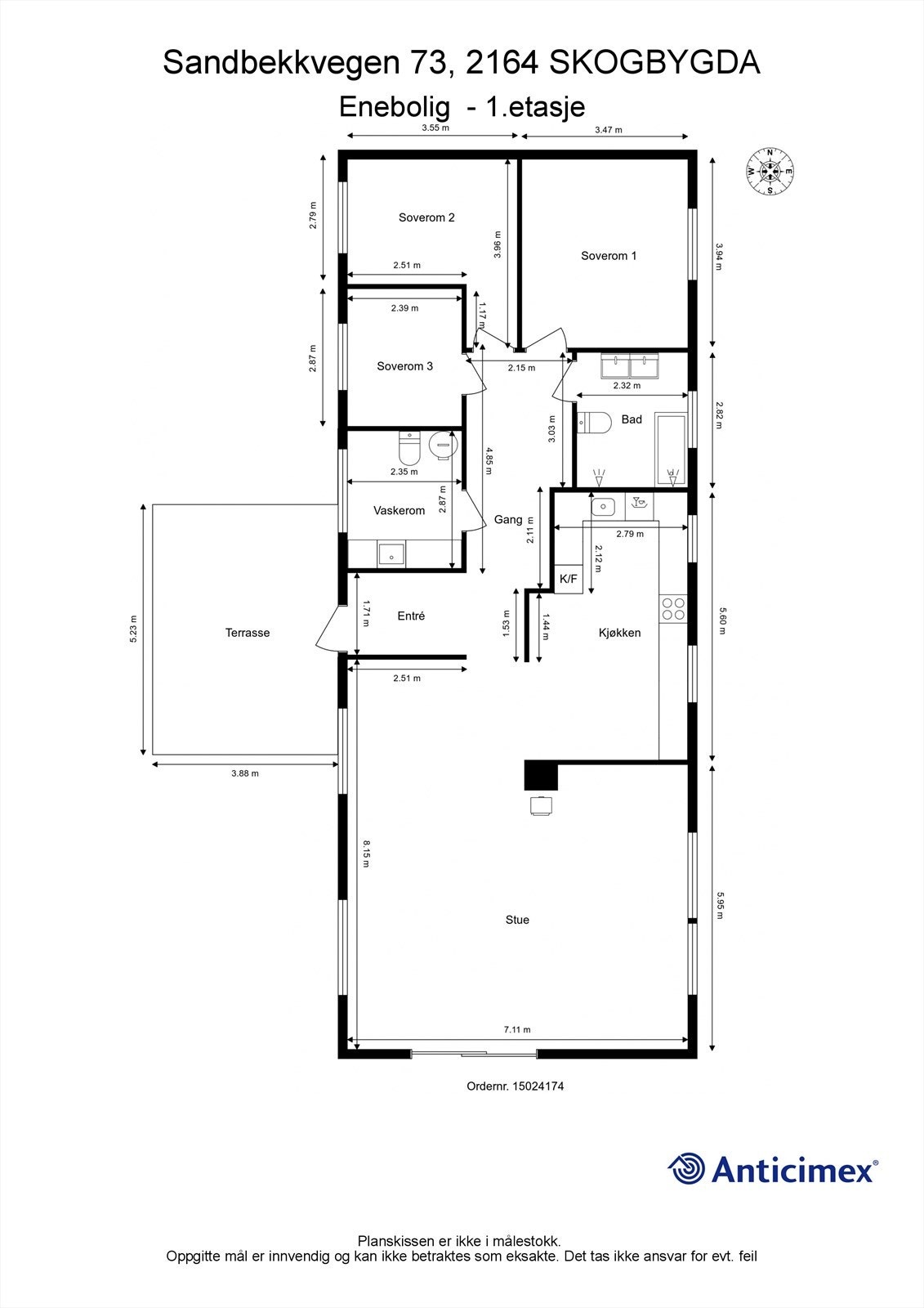 Plantegning. Galleribilde