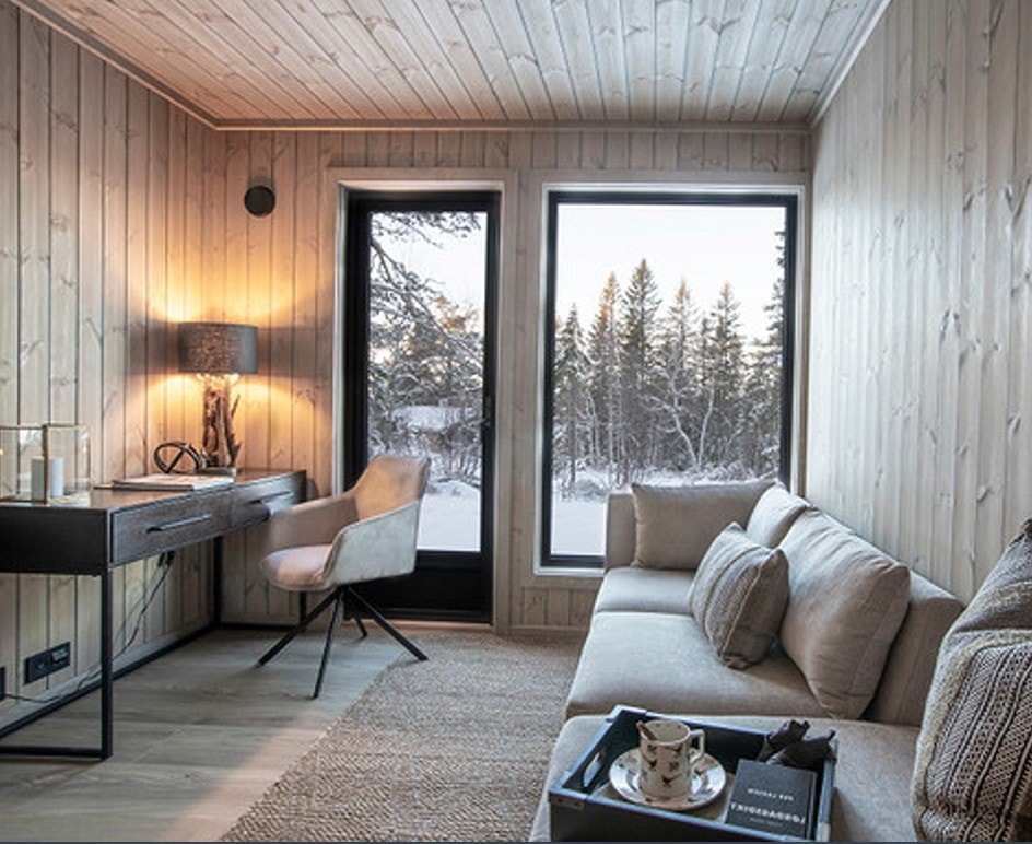 Illustrasjonsbilde: Det er planlagt koselig TV-stue nede Galleribilde