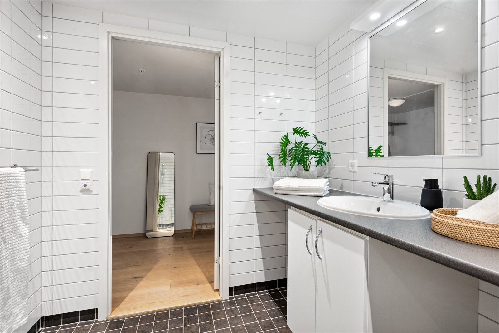 Her er det også opplegg for vaskemaskin Galleribilde