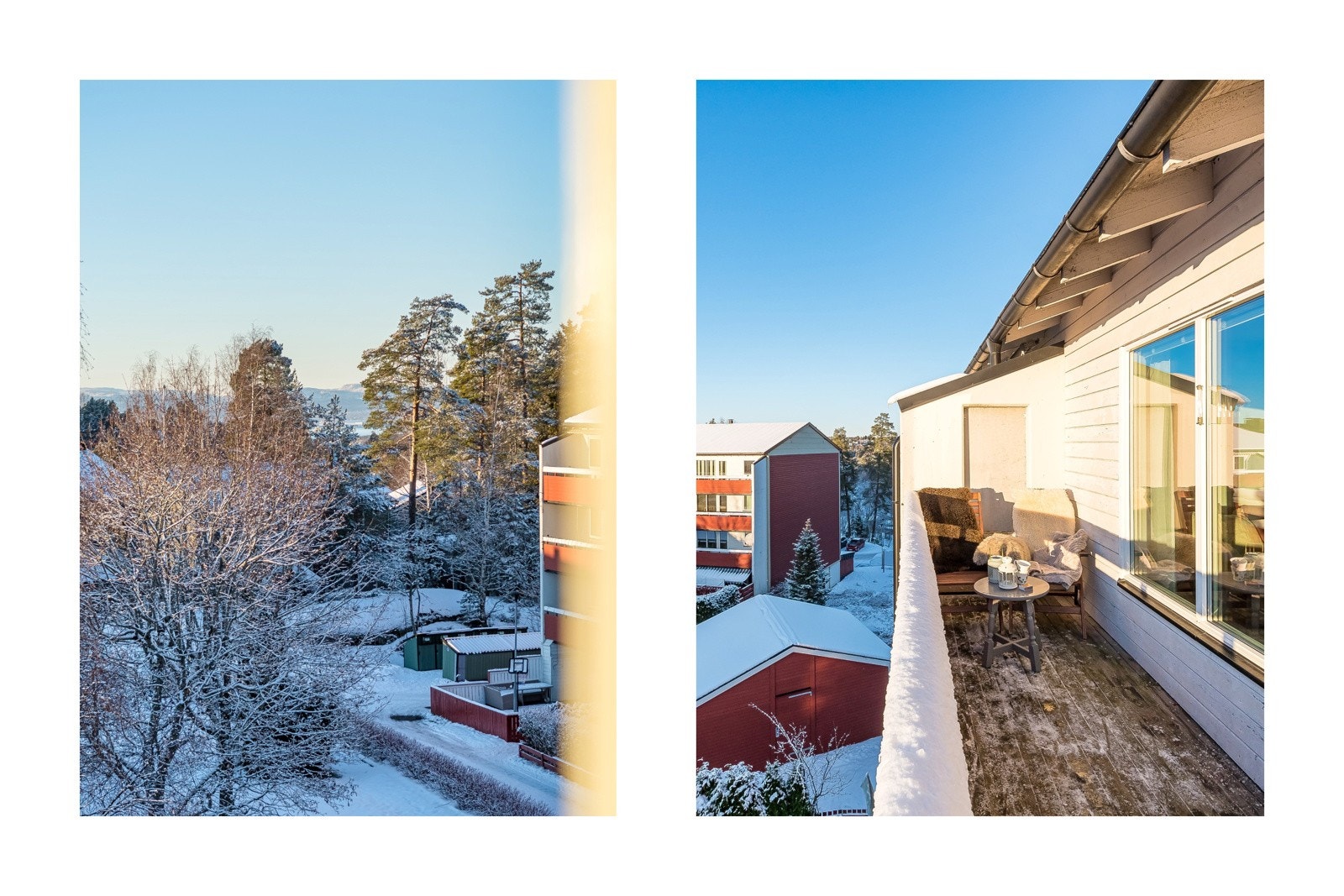 Her er det god plass til flere sittegrupper, og solen kan nytes til godt utover ettermiddagen på sommerstid. Galleribilde